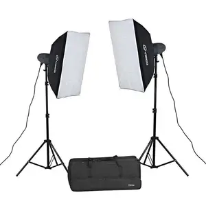 Toptan fotoğraf aydınlatma teknikleri ipuçları ekipmanları stüdyo ışığı kitleri fotoğraf