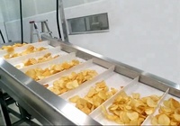 Ligne de production industrielle de chips entièrement automatique Machine de fabrication de chips de pommes de terre de haute qualité Machines pour le traitement des aliments