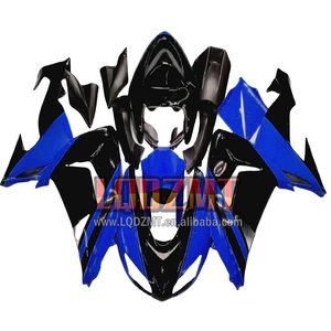 Cuerpo de inyección para <span class=keywords><strong>KAWASAKI</strong></span> NINJA <span class=keywords><strong>ZX</strong></span> <span class=keywords><strong>10</strong></span> <span class=keywords><strong>R</strong></span> 10R 1000 CC ZX10R 06 07 51LQ.57 ZX1000 2006 <span class=keywords><strong>2007</strong></span> OEM Kit de carenado azul negro - Product Image 1