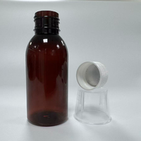Bouteille vide complète de 80 ml et 90 ml la plus vendue avec étiquettes, boîtes, bouchons CRC avec anneaux et manuels d'utilisation