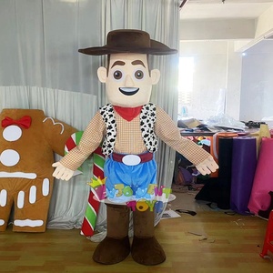 Usable publicidad personalizada vaca niño <span class=keywords><strong>Woody</strong></span> guapo personaje <span class=keywords><strong>de</strong></span> dibujos animados adulto fiesta mascota <span class=keywords><strong>disfraz</strong></span> - Product Image 1