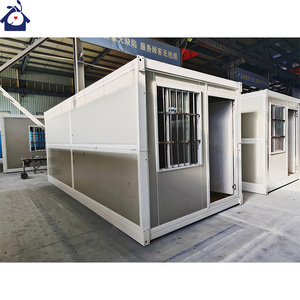 บ้านตู้คอนเทนเนอร์สำเร็จรูปแบบพับได้40ft 20FT บ้านตู้คอนเทนเนอร์สำเร็จรูปติดตั้งง่าย - Product Image 4