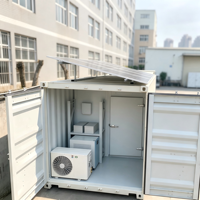 Contenedor Ecológico Refrigerado, Alimentado por Energía Solar, Fuera de la Red, para Monitoreo Remoto de Reservas Naturales