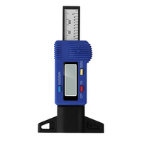 Jauge de profondeur de bande de roulement de pneu numérique électronique avec détection d'usure Plage de 0-25mm Aiguille métallique
