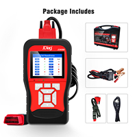 Herramienta de diagnóstico automotriz OBD2 /EOBD, lector de código de motor con analizador de batería, 2 en 1, para todos los vehículos