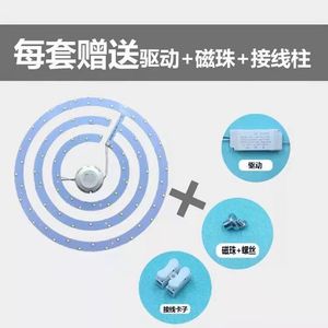 LED Ceiling <b>Light</b> Retrofit Panel Round 220V High Brightness LED Strip <b>Light</b> Source PSD Lighting - Product Image 3