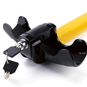 <span class=keywords><strong>Antivol</strong></span> universel pour <span class=keywords><strong>volant</strong></span> en T avec clés pour une protection maximale du véhicule - Product Image 2