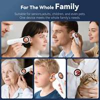 Caméra d'oreille intelligente visible Q13, appareil de nettoyage du conduit auditif numérique 1080P, otoscope numérique pour toute la famille