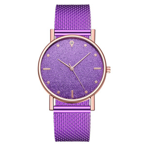 Montre à quartz décontractée pour femme, version coréenne, tendance, simple, populaire, étanche, pour étudiantes - Product Image 1