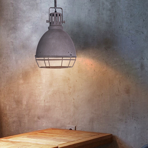 Luminaire suspendu vintage industriel pour restaurant, café, lampe suspendue à abat-jour en métal antique pour bar, base E27 - Product Image 1