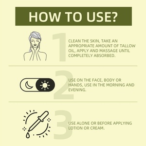 LANCER KING 60ml Aceite de Sebo de Res Batido Orgánico Puro de Animales Alimentados con Pasto, Marca Privada - Product Image 4