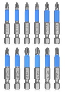 Jeu d'embouts de tournevis en acier CR-V 1/4 \ "support magnétique à tige hexagonale PH1-PH3 Torx T10-T40 Surface polie pour la réparation électronique OEM - Product Image 2
