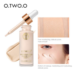 O. DOS. O Gold Silky Liquid Foundation Series Polvo inspirado en minerales que ilumina y oculta Proporciona una <span class=keywords><strong>base</strong></span> facial de poros invisibles - Product Image 3