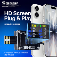 Testeur de fente de carte SIM MECHANIC SIM-T1, détection double SIM, Type-C, pour réparation de téléphones mobiles Android/iOS iPhone, batterie intégrée 250 mAh