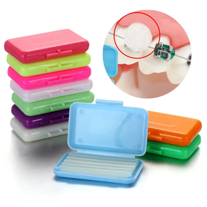 Cera de alivio dental sin cortes, colorida, con sabor a frutas, para puntos de ruptura de laboratorio dental, para ortodoncia <span class=keywords><strong>Invisalign</strong></span> - Product Image 2
