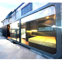 Double logement confortable préfabriqué de Chambre de capsule d'hôtel de structure métallique de l'espace pour des villas et des navires