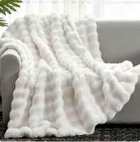 Couverture en fausse fourrure ZHENG YE super douce et chaude, tapis moelleux personnalisable pour chambre, salon et bureau