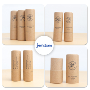 บรรจุภัณฑ์กล่องกระดาษกลมแบบกําหนดเองรีไซเคิลย่อยสลายได้ทางชีวภาพ 100% คุณภาพสูง - Product Image 1