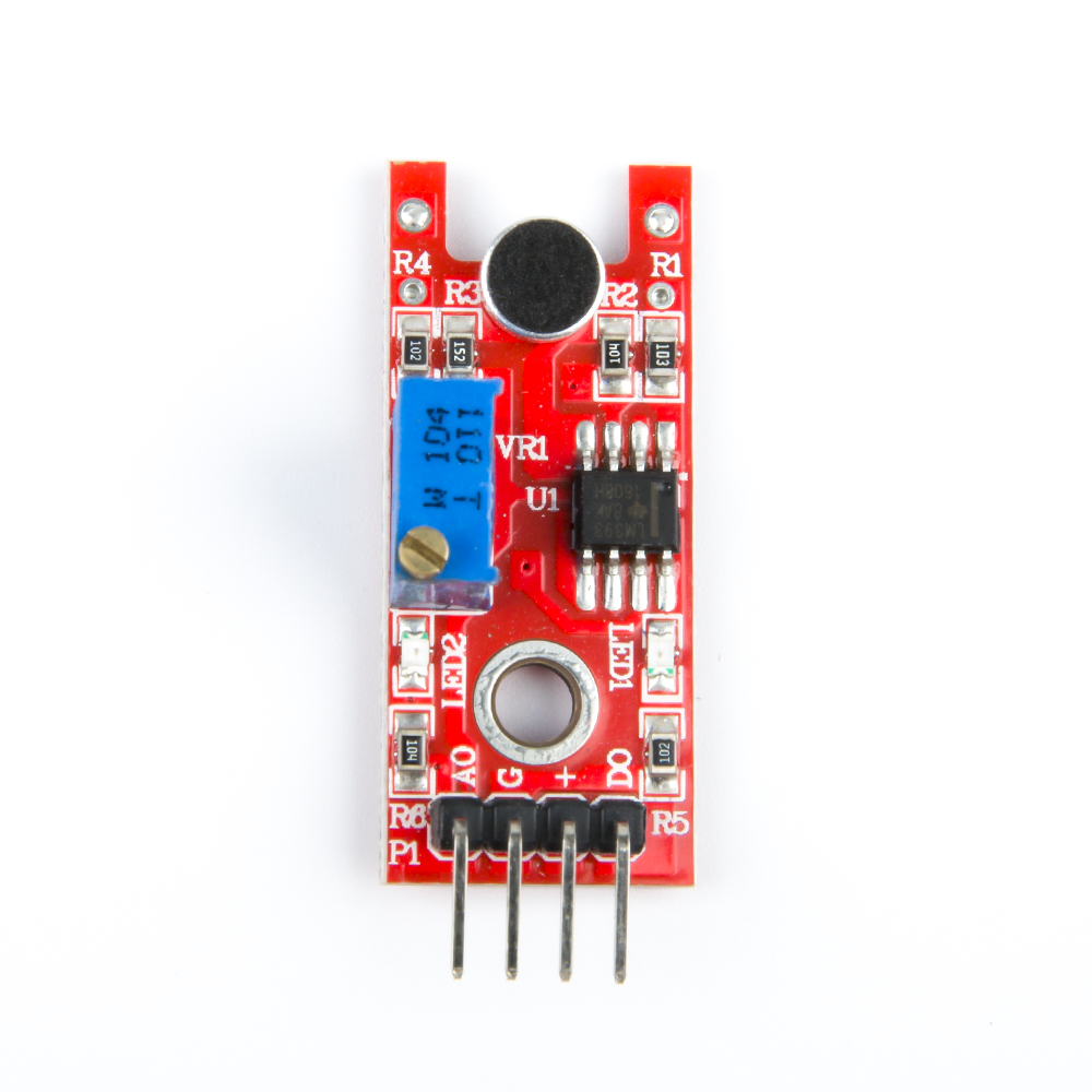 Sound Sensor Module KY-038 Microphone Sound Sensor Module Analog Digital Output Kit Sound Sensor Board