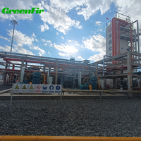 Unité de déshydratation de gaz acides motorisée et efficace, montée sur skid, contrôlée par PLC, pour usine de traitement de GNL modulaire GreenFir, à faible consommation de pompage