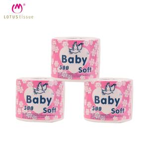 Rouleau de <span class=keywords><strong>papier</strong></span> <span class=keywords><strong>toilette</strong></span> en pâte mixte, 500 feuilles de <span class=keywords><strong>papier</strong></span> <span class=keywords><strong>toilette</strong></span> écologiques, pour le ménage, 2 plis - Product Image 4