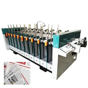 Volledige Automatische Papier Verzamelen Machine Kettingformulier Verzamelplaats Machine Met Label Inserter En Papier Finisher