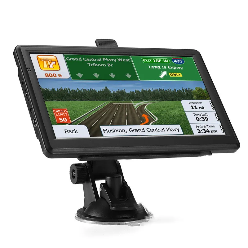 Navigazione GPS da 7 pollici 2023 mappa per auto Carplay trasmissione Touch Screen BT Sat navigazione GPS per camion