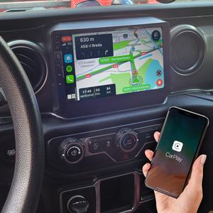 Radio con GPS y Navegación para Auto con Android 13 e IA, para Jeep Wrangler 4 JL 2018 2019, Reproductor Multimedia de Video, CarPlay, Unidad Principal Estéreo - Product Image 1