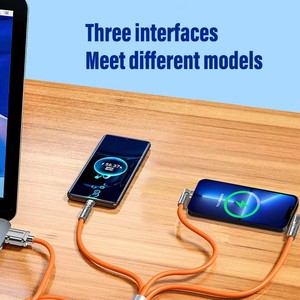 120W <span class=keywords><strong>3</strong></span> in1 180 độ quay khuỷu tay <span class=keywords><strong>C</strong></span>áp dữ liệu Silicone lỏng TPE USB <span class=keywords><strong>C</strong></span> PD Loại <span class=keywords><strong>C</strong></span> <span class=keywords><strong>3</strong></span> trong <span class=keywords><strong>1</strong></span> USB 6A nhanh chóng sạ<span class=keywords><strong>c</strong></span> <span class=keywords><strong>c</strong></span>áp dữ liệu - Product Image 6