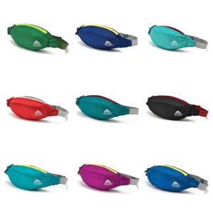 <span class=keywords><strong>Mini</strong></span> riñonera de nailon para gimnasio, bolso de cintura portátil ligero y colorido, tamaño pequeño, con logotipo personalizado - Product Image 2