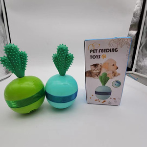 <span class=keywords><strong>Tumbler</strong></span> giocattolo di cibo dispensr palla di perdita di gatto giocattoli <span class=keywords><strong>Pet</strong></span> formazione per cucciolo di gattino a caccia di giocare cane da masticare trattare palla giocattolo - Product Image 4