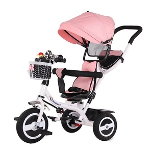 <span class=keywords><strong>Triciclo</strong></span> Plegable 4 en 1 de Alta Calidad para Niños, Asiento Giratorio de <span class=keywords><strong>360</strong></span> <span class=keywords><strong>Grados</strong></span>, Inventario al por Mayor, <span class=keywords><strong>Triciclo</strong></span> para Bebés - Product Image 5