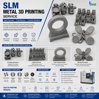 Quantité minimale de commande : 1 |   Service d'impression 3D personnalisé en SLA, SLM, MJF, SLS, FDM, métal et plastique, prototypage rapide haute performance