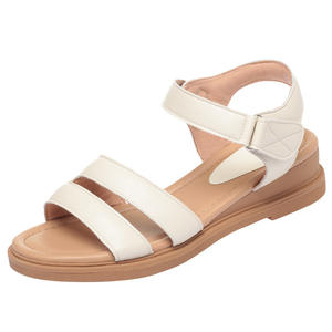 Sandales d'été confortables pour femmes à semelle souple, avec bride de cheville et bout ouvert, style Beef Sole Mother Fish Mouth - Product Image 5