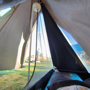 Tente pyramidale légère de 3,2 m pour le camping en solo, la chasse et la survie en plein air - Product Image 4