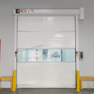 Porte roulante à grande vitesse pour entrepôt industriel avec moteur servo PE - Contrôle de précision - Product Image 2