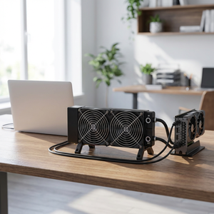 Système de refroidissement liquide externe intégré OCOCOO avec radiateur 240 mm, pompe et <span class=keywords><strong>réservoir</strong></span> pour PC de jeu et ordinateur de bureau (Liquid Loop) - Product Image 1