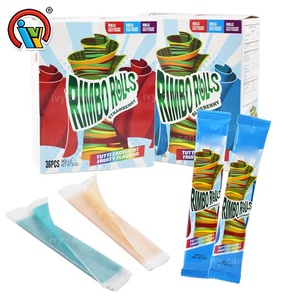 Hot Selling Halal <strong>Fruit</strong> <strong>Roll</strong> <strong>Ups</strong> Gummy <strong>Roll</strong> Ice Candy Factory - Product Image 3
