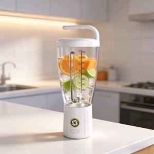 Licuadora Portátil de 1000 ml de Gran Capacidad, Exprimidor Eléctrico Recargable por USB, 6 Cuchillas, Libre de BPA para Smoothies/Trituración de Hielo - Product Image 1