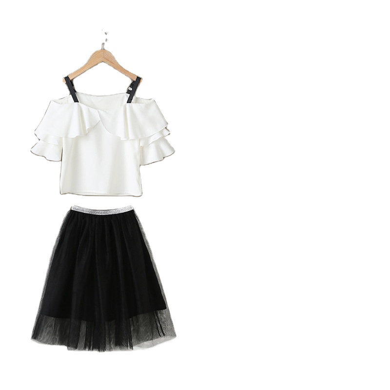 Miunana Kledingset Voor 30cm Pop - 3 Shirts, 3 Broeken En 2 Schoenen