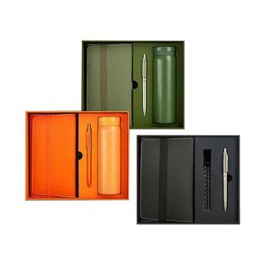 Set de Regalo Corporativo de Lujo con Logotipo Personalizado, Cuaderno de Acero Inoxidable, Bolígrafo Metálico, Termo, Impresión Tipográfica, Regalo Personalizado - Product Image 1