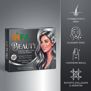 Venta Directa de Fábrica: Tiras de Vitaminas Orales Disolubles sin Azúcar para un Cabello, Piel y Uñas Más Fuertes, Biotina de Alta Potencia - Product Image 5