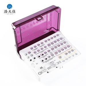 Zachte Weefselseparator Tandheelkundig Implantaat Chirurgische Instrumentenset Gele Plantendesinfectie Set Gemaakt in China Voldoet aan JCI Standaarden Te Koop - Product Image 6