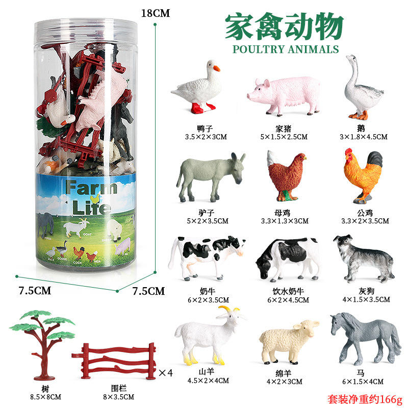 Barrel :KZ Mini Poultry 12 scene set