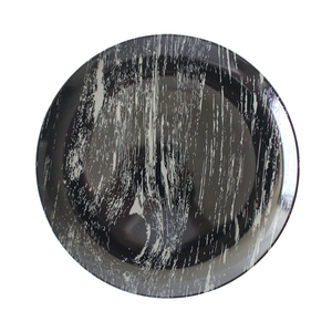 Assiette En Porcelaine Porcelain Dishes Factory Ceramic <b>Dinnerware</b> <b>Set</b> Luxury Plates Restaurant Dishes Black Plates - Product Image 2