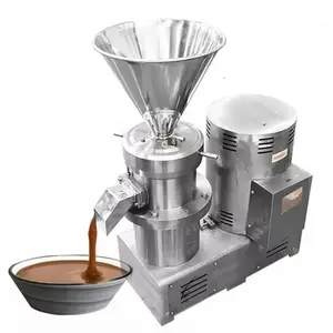 Penggiling basah elektrik biji mustar labu kacang kakao kacang darat mesin penggiling koloid coklat kacang