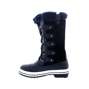 Extreme Cold Environment Russian Winter Waterproof Knee High Fur Wholesale Snow Boots