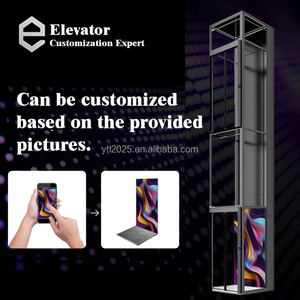 Nouvel Ascenseur Domestique <span class=keywords><strong>à</strong></span> Plateforme en Verre <span class=keywords><strong>à</strong></span> Vente Chaude, Fonctionnement Fluide, Ascenseur Panoramique Compact pour la Maison - Product Image 5