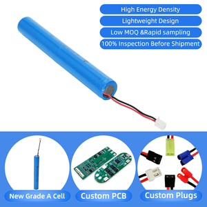 18650 paket baterai Lithium baterai kustom 7.4V 2,6 AH baterai paket ion litium isi ulang - Product Image 2