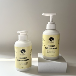 Logo personalizzato di fabbrica per la cura dei capelli ricci lozione per lo Styling naturale burro di karité lisciante luce brillante tenere arricciata crema - Product Image 6